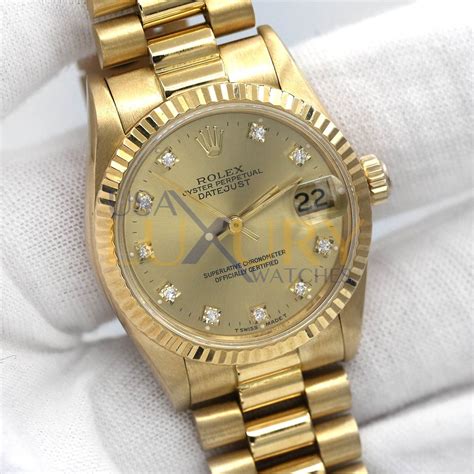 rolex datejust president quadrante oro|rolex datejust 31 yellow gold.